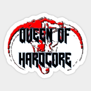 QUEEN OF HARDCORE Sticker